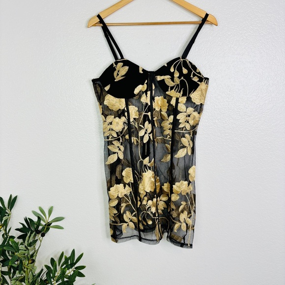 JAGGER & STONE Eve Sheer Mesh Mini Dress - 8 - Picture 5 of 9